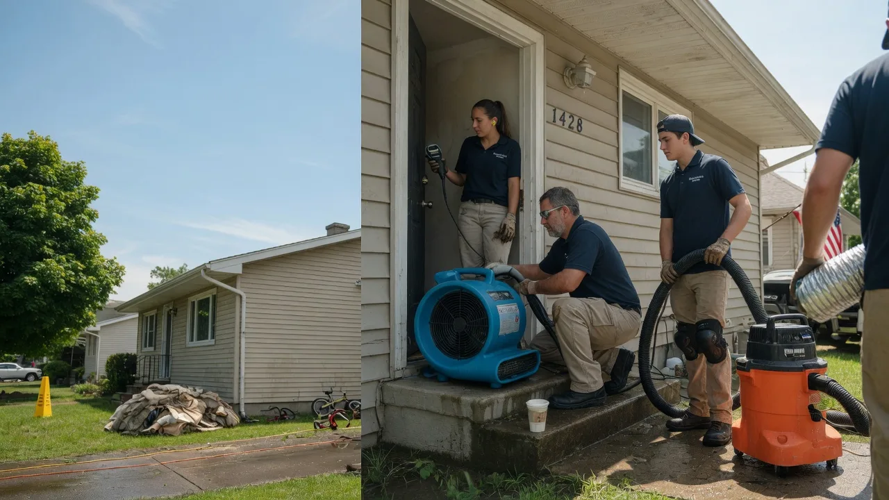 Water Damage Restoration in Harvey, ND near me